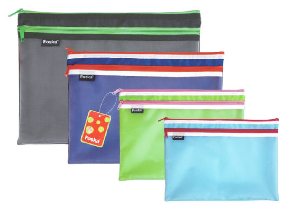 Foska-Office-Student-Fabric-Zip-Bag-W3002-
